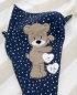 Preview: Halstuch "Teddy mit Herz"